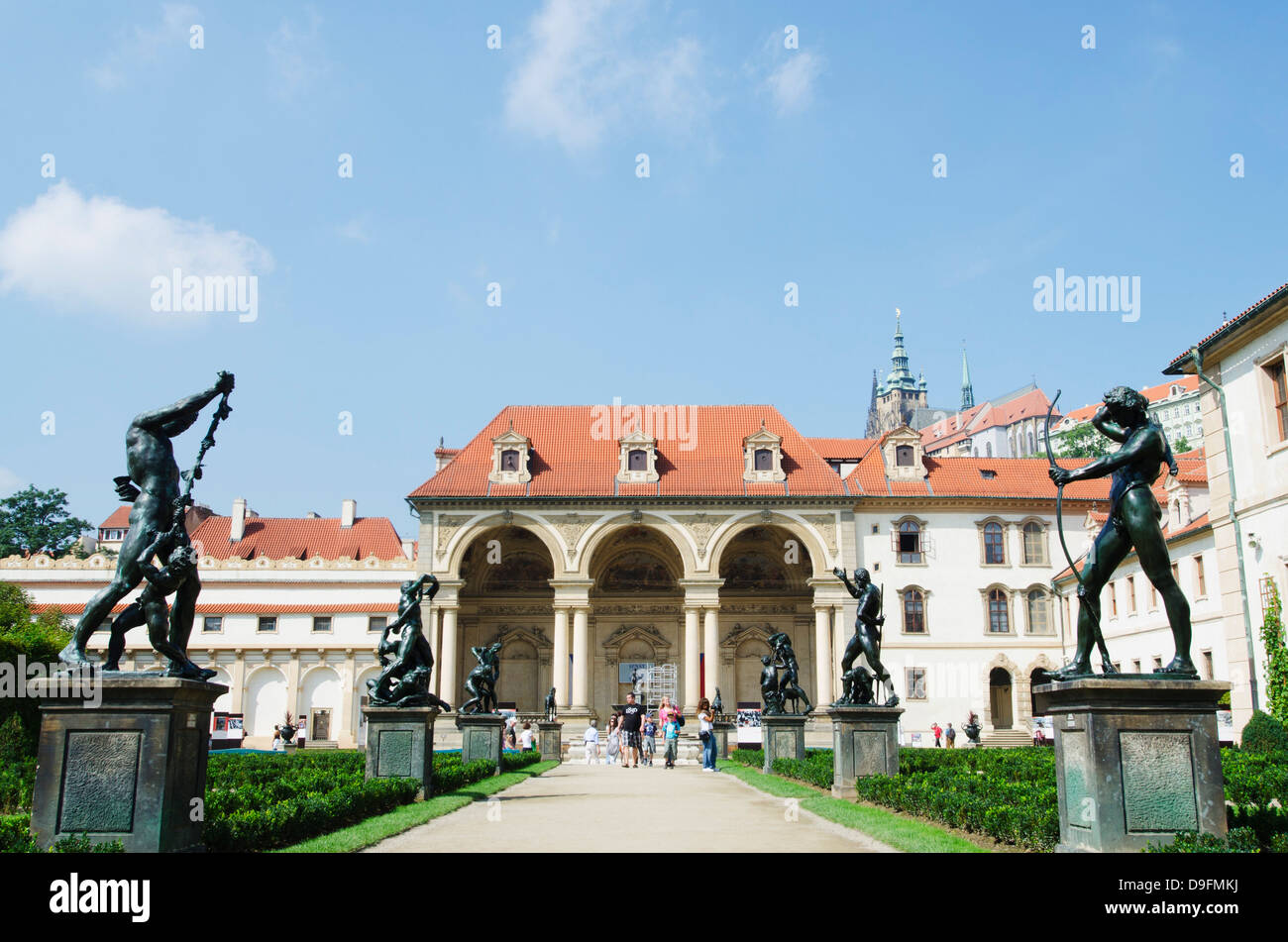 Wallenstein Palace, Prague, Czech Republic Stock Photo