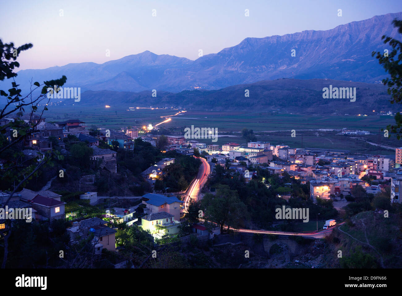 Gjirokaster, UNESCO World Heritage Site, Albania Stock Photo