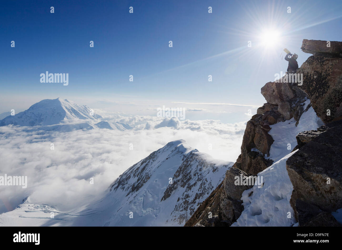 Climbing expedition on Mount McKinley, 6194m, Denali National Park