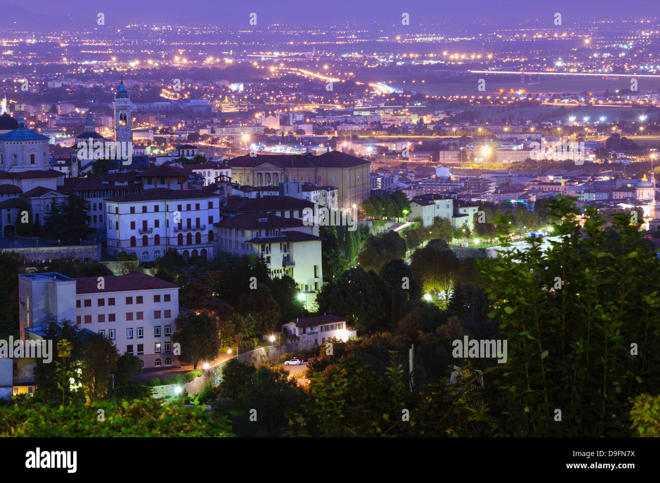 Bergamo, Lombardy, Italy Stock Photo