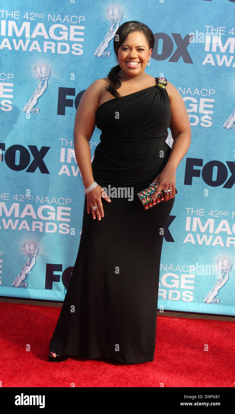 Chandra Wilson  42nd NAACP Image Awards at The Shrine Auditorium - Arrivals Los Angeles, California, USA - 04.03.11 Stock Photo