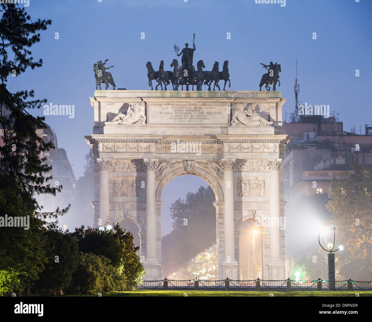 Arco della Pace, Milan, Lombardy, Italy