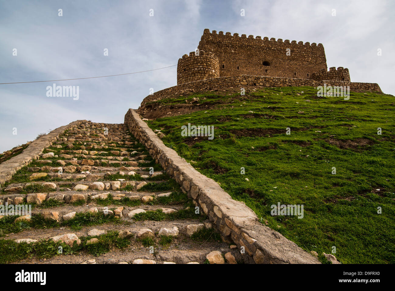 Castle Khanzad, Iraq Kurdistan, Iraq, Middle East Stock Photo