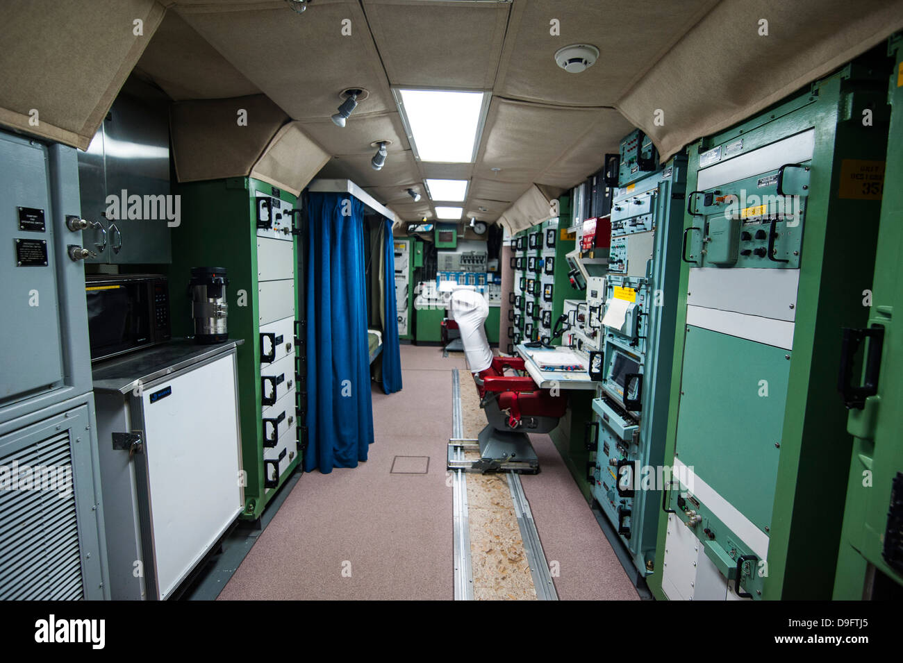 Minuteman nuclear missile site, South Dakota, USA Stock Photo Alamy