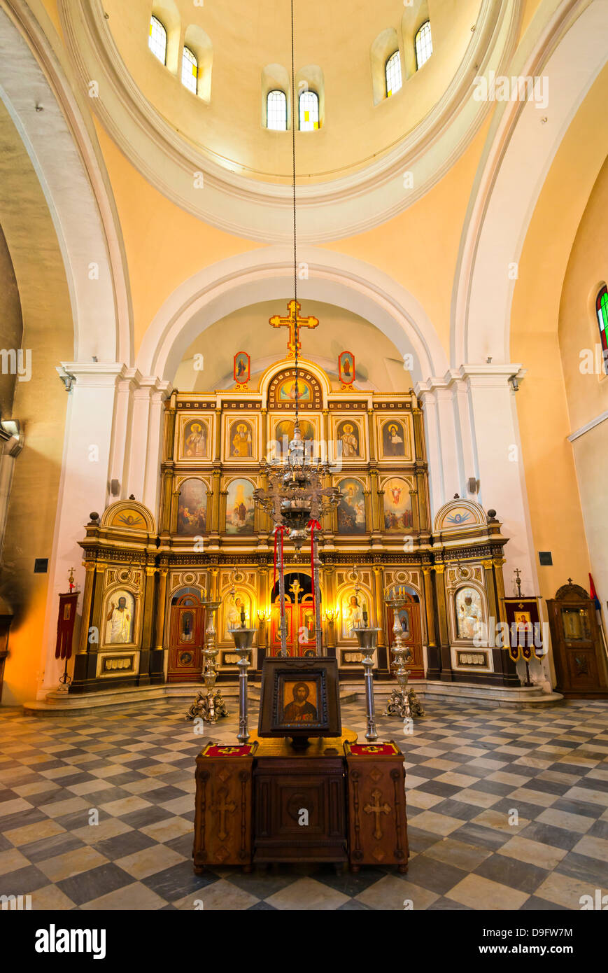 St. Nicholas Church, Old Town (Stari Grad), Kotor, Bay of Kotor, UNESCO ...