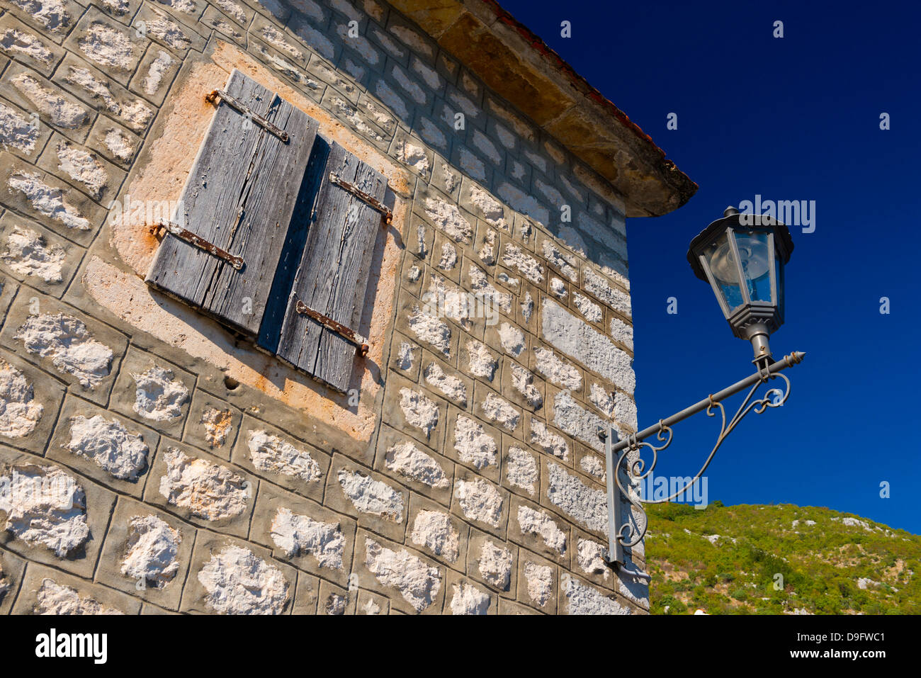 Perast, Bay of Kotor, UNESCO World Heritage Site, Montenegro Stock Photo