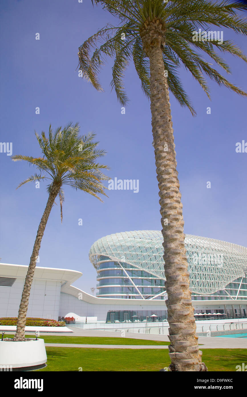 Viceroy Hotel, Yas Island, Abu Dhabi, United Arab Emirates, Middle East Stock Photo