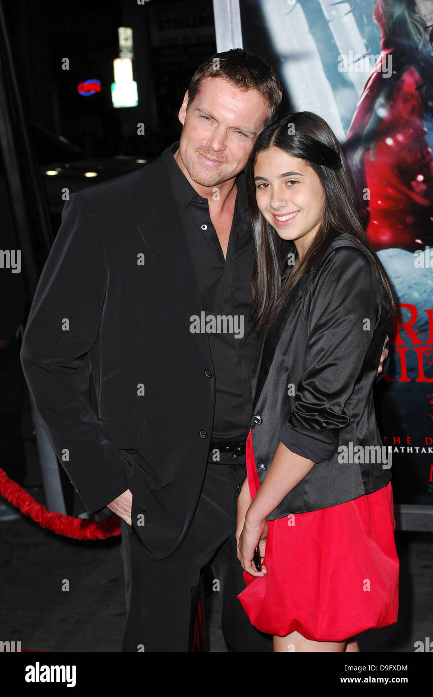 Michael Shanks, Tatyana Shanks  Los Angeles Premiere of Warner Bros. Pictures 'Red Riding Hood' held at the Grauman's Chinese Theatre Hollywood, California - 07.03.11 Stock Photo