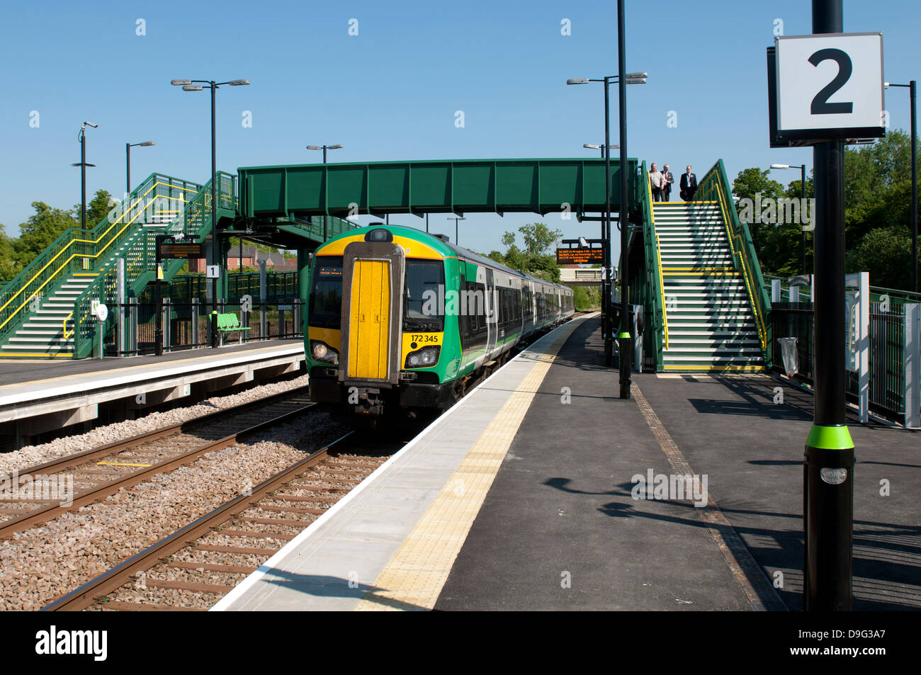StratforduponAvon Parkway railway station Stock Photo Alamy