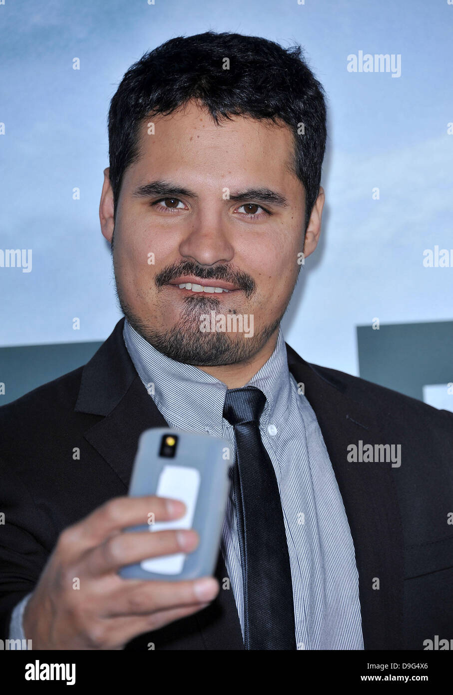 Michael Pena 'Battle: Los Angeles' Los Angeles Premiere held At Regency Village Theatre Westwood, California - 08.03.11 Stock Photo