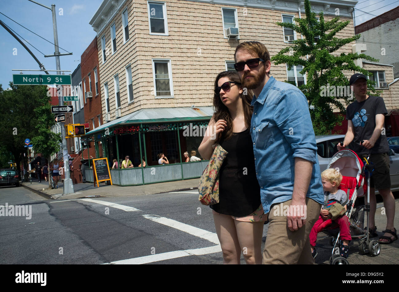 Hipsters in Williamsburg, Brooklyn, New York Stock Photo Alamy