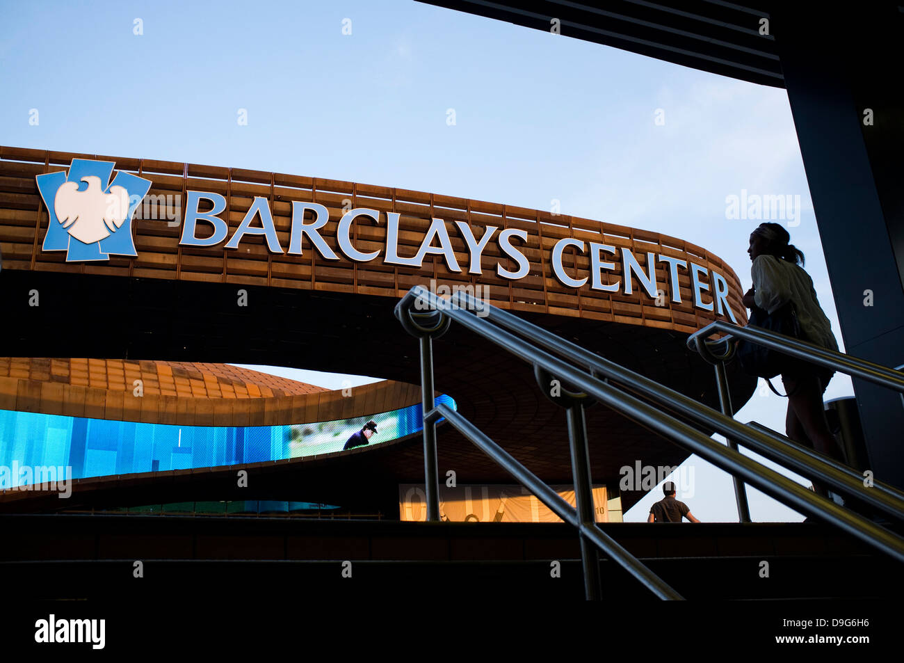 Barclays Center. Park Slope. Brooklyn. New York Stock Photo