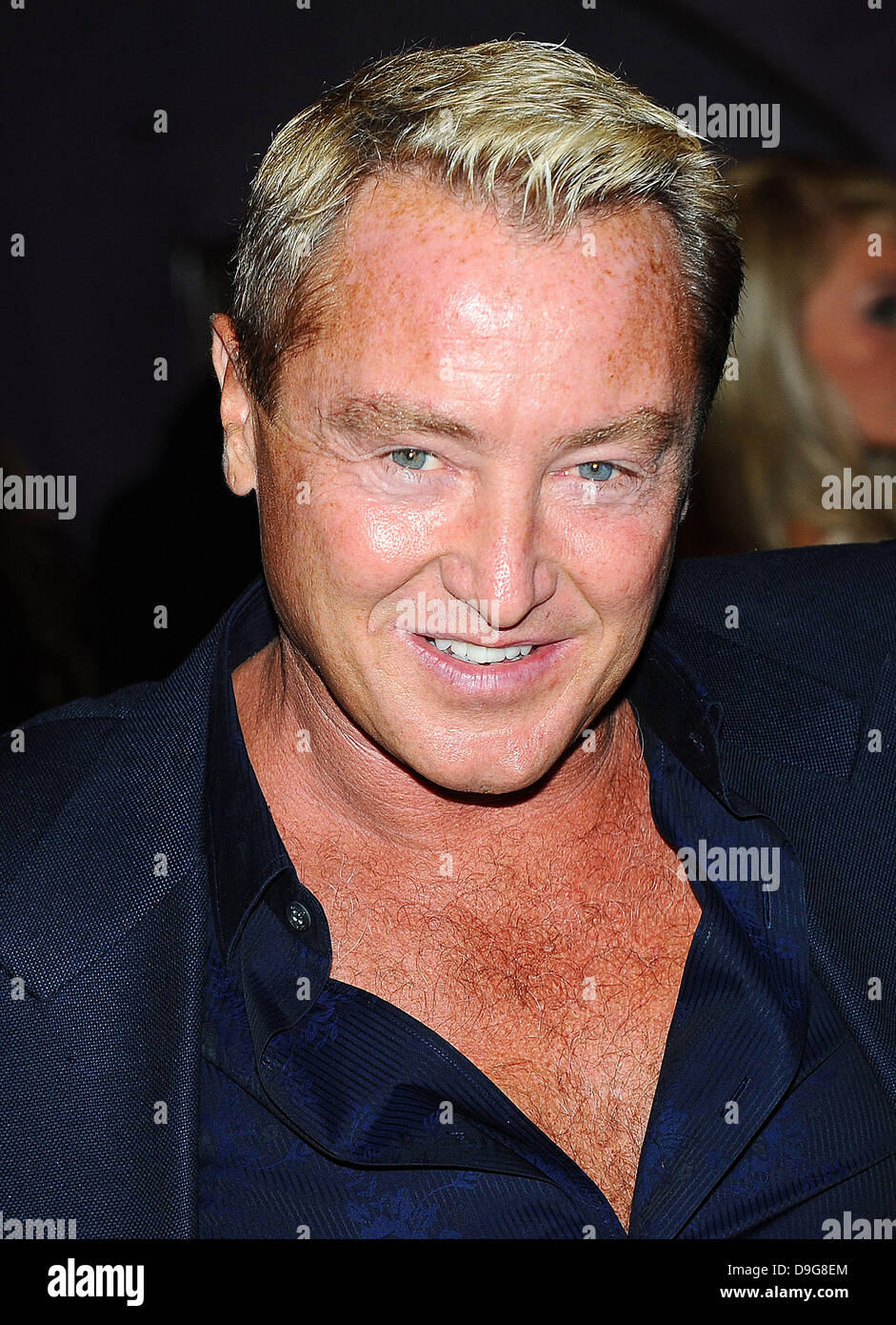 Michael Flatley at the premiere of Lord Of The Dance 3D held at The