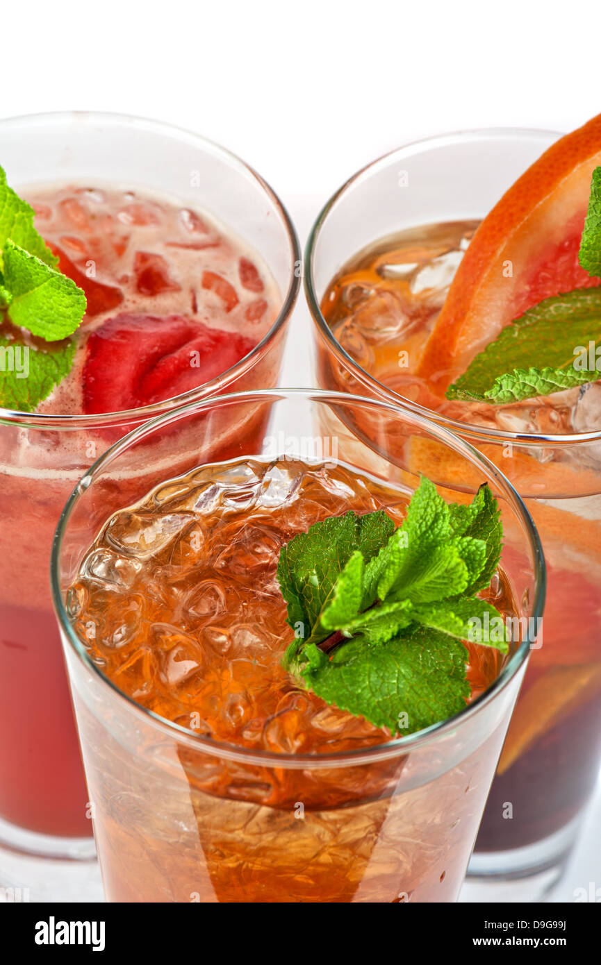 fresh cold tea Stock Photo Alamy