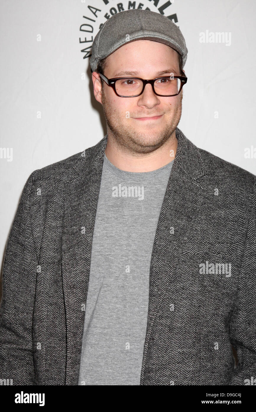 Seth Rogen Paleyfest 2011 presents 'Freaks & Geeks: Undeclared' at the Saban Theatre Los Angeles, California - 12.03.11 Stock Photo