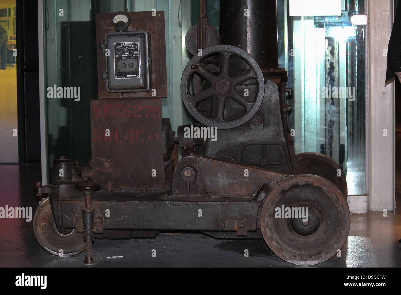 Machine in a Guinness Museum, Dublin, Ireland Stock Photo Alamy