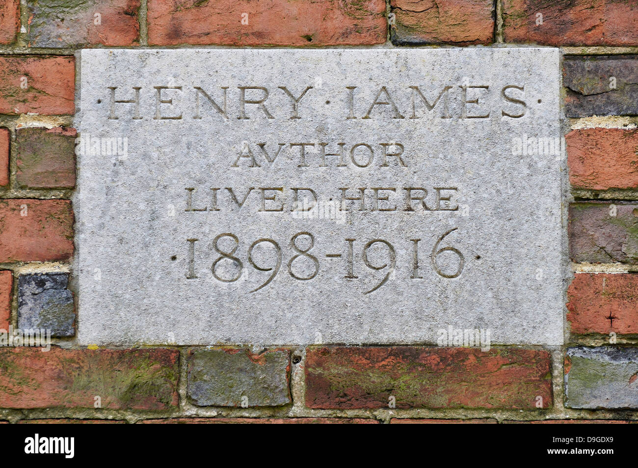 Rye, East Sussex, England, UK. Lamb House - former home of author Henry James Stock Photo