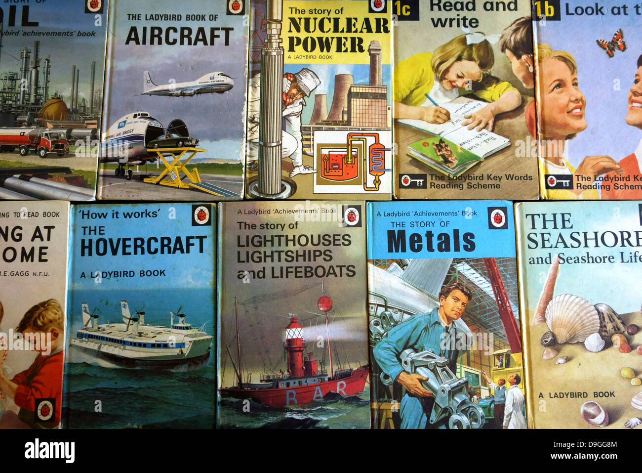 Ladybird children's books of the 1950s and 1960s, England Stock Photo