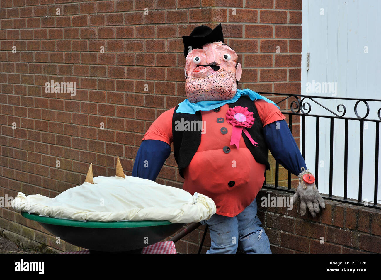 Desperate Dan Puppet Scarecrow Stock Photo - Alamy