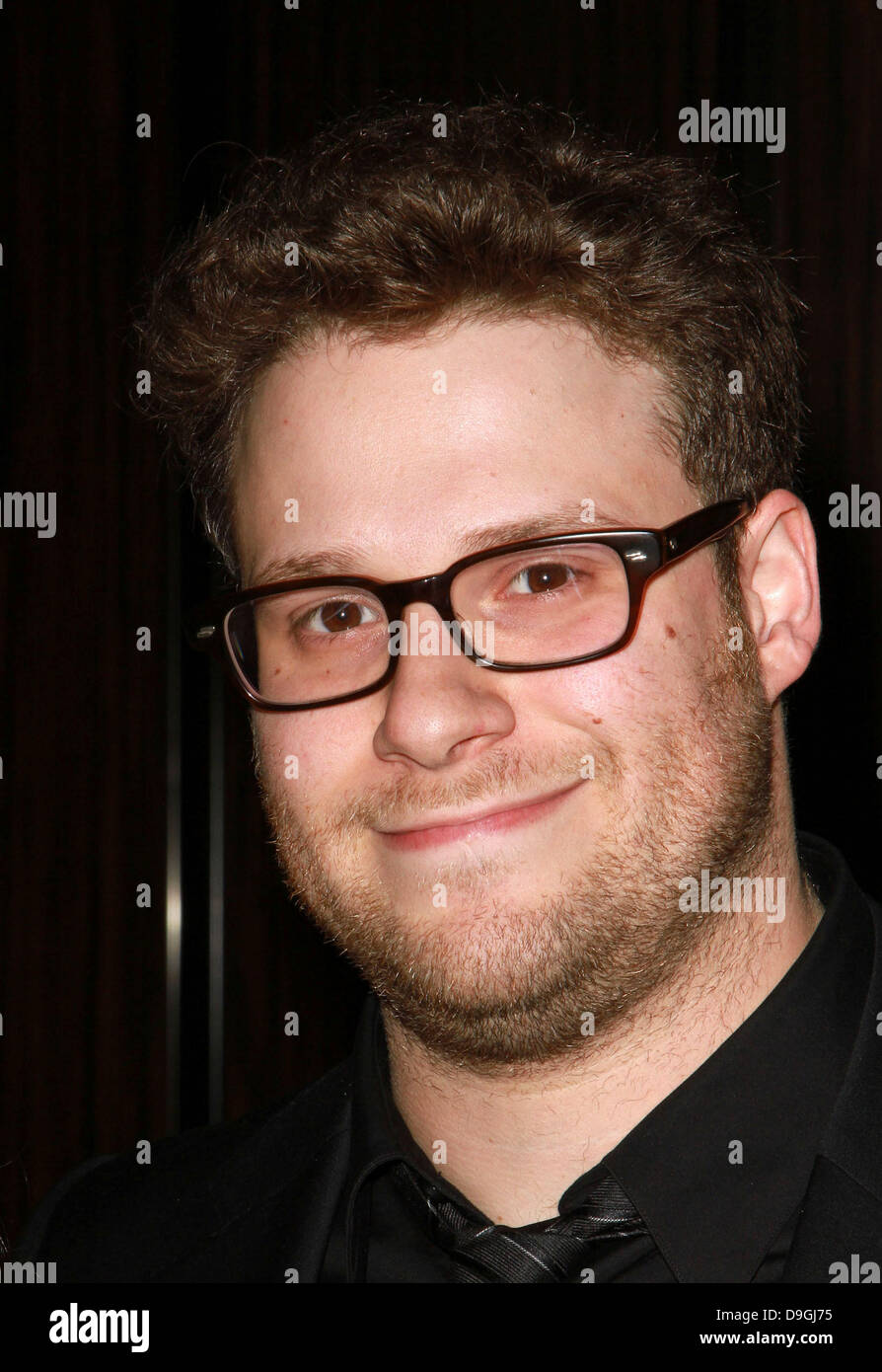 Seth Rogen The Alzheimer's Association's 19th Annual 'A Night At Sardi's' Held At The Beverly Hilton Hotel Beverly Hills, California - 16.03.11 Stock Photo