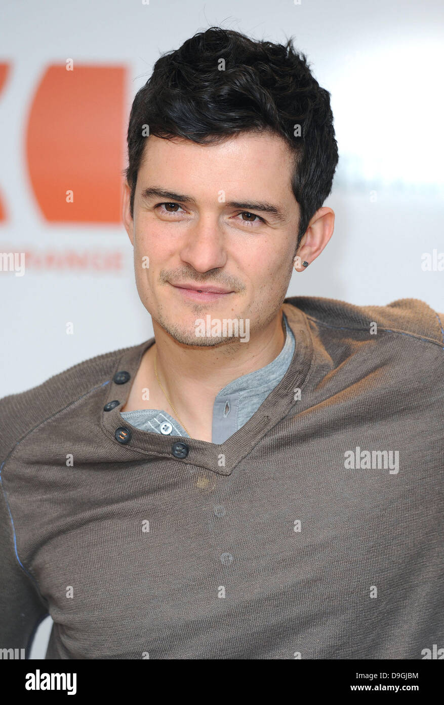 Orlando Bloom launches BOSS Orange Man at Selfridges. London, England
