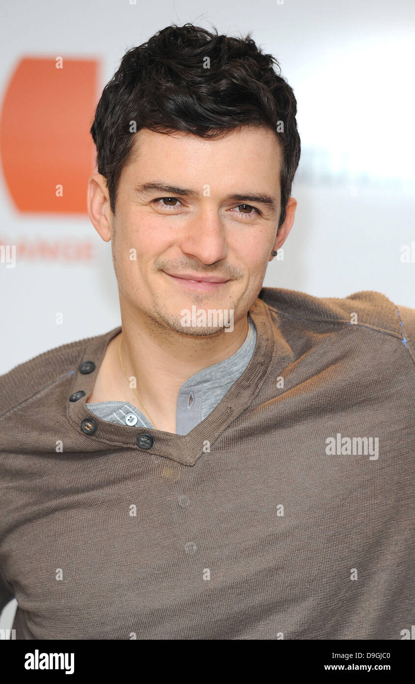 Orlando Bloom launches BOSS Orange Man at Selfridges. London, England