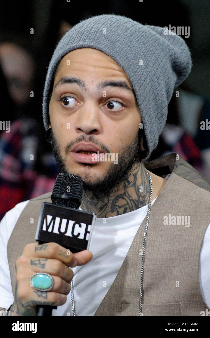 Travie McCoy appearances on MuchMusic's New.Music.Live. Toronto, Canada -  17.03.11 Stock Photo - Alamy