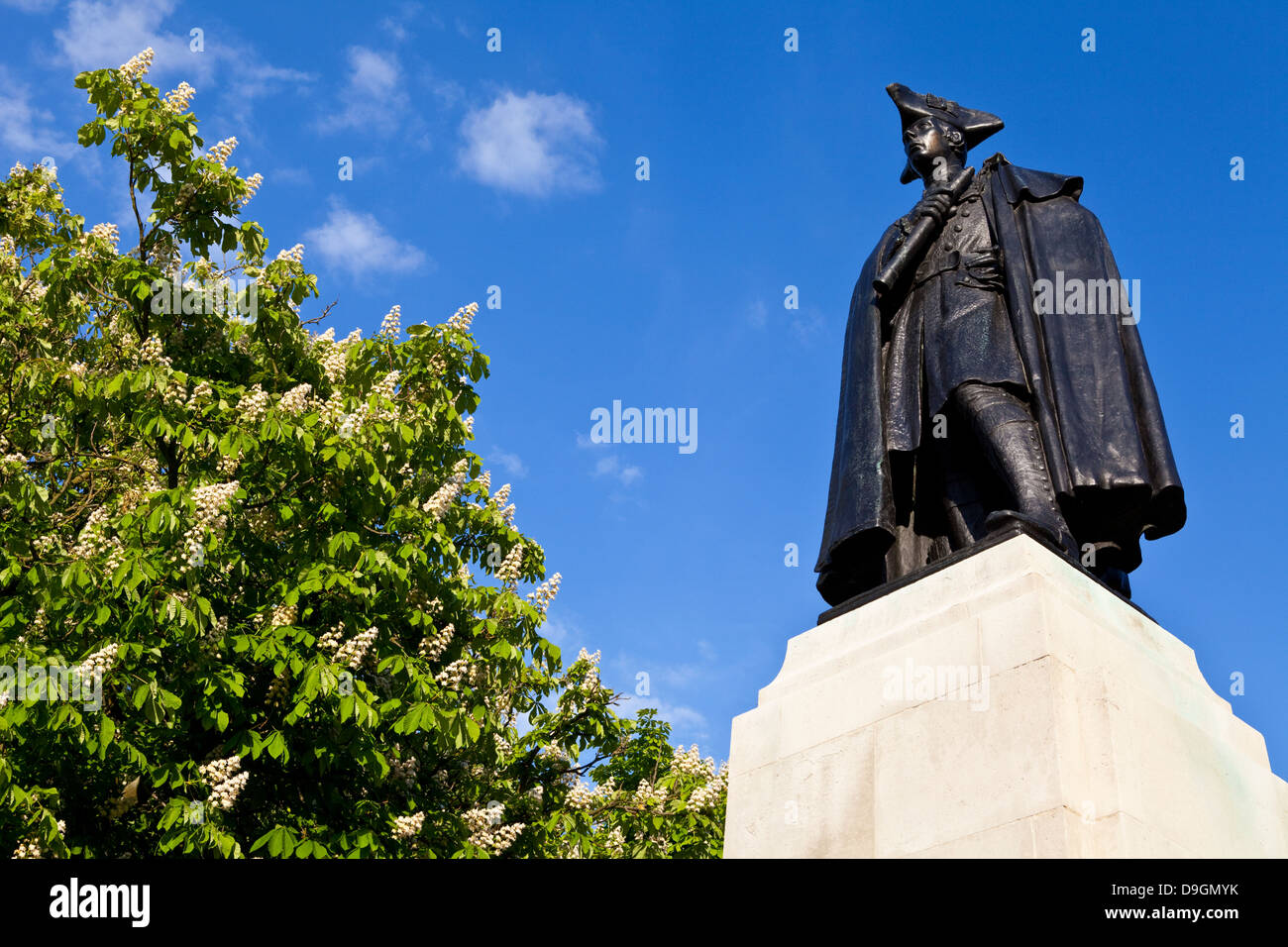 General James Wolfe Statue situated next to the Royal Observatory in Greenwich Park, London General James Wolfe Statue situated next to the Royal Observatory in Greenwich Park, London
