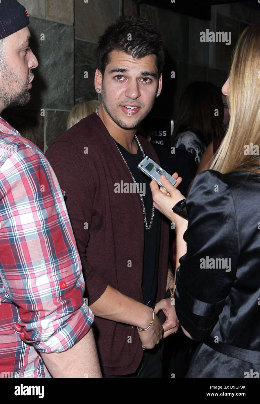 Robert Kardashian celebrates his birthday at Jet nightclub inside The