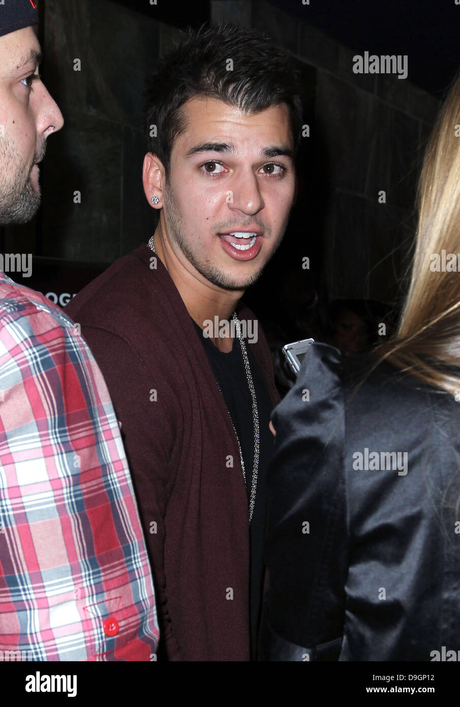 Robert Kardashian celebrates his birthday at Jet nightclub inside The