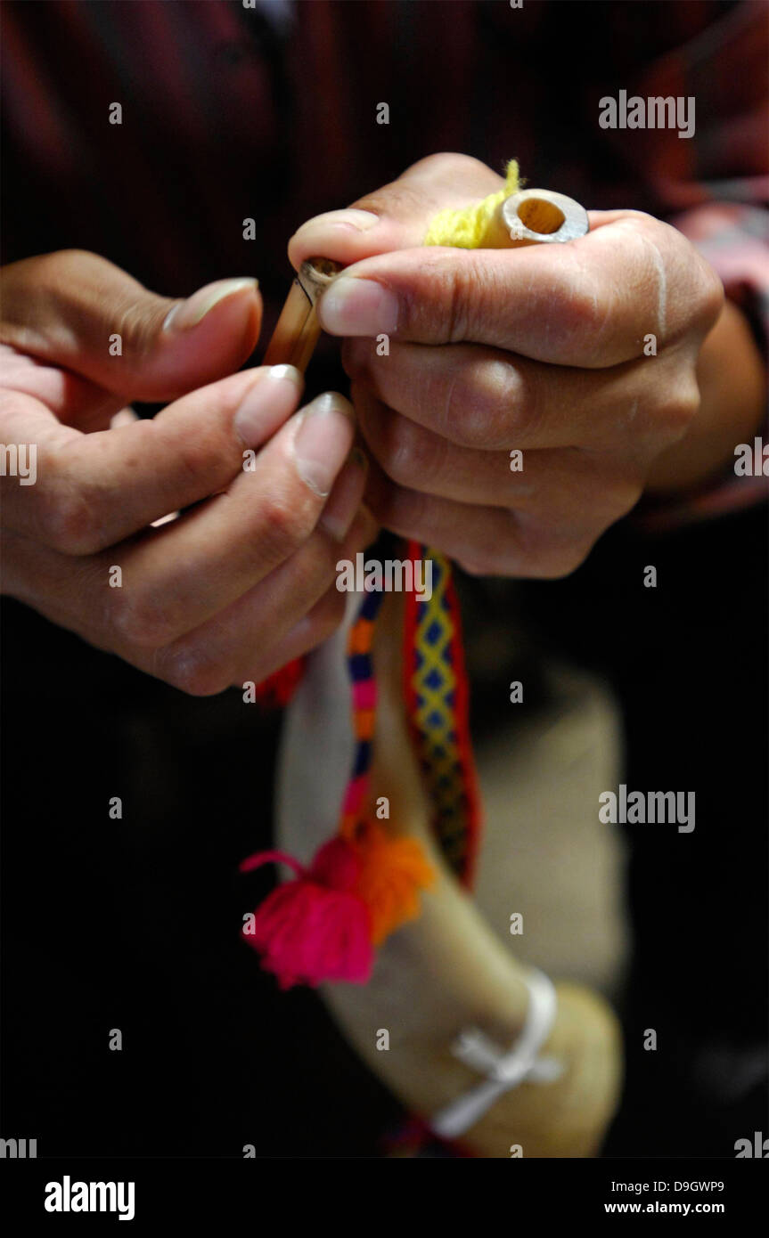 Andean Ribbons Andean musical instruments hi-res stock photography and images - Alamy