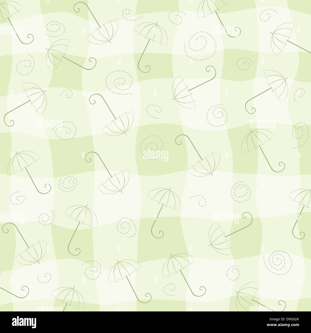 childish seamless pattern with umbrellas, vector illustration Stock ...
