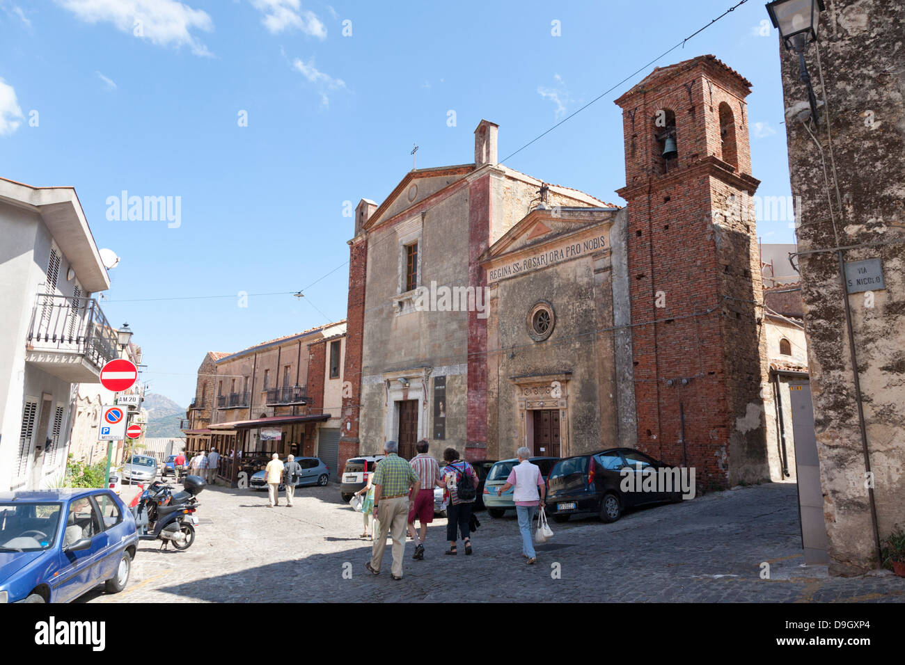 Castelbuono, Sicily, Italy Stock Photo