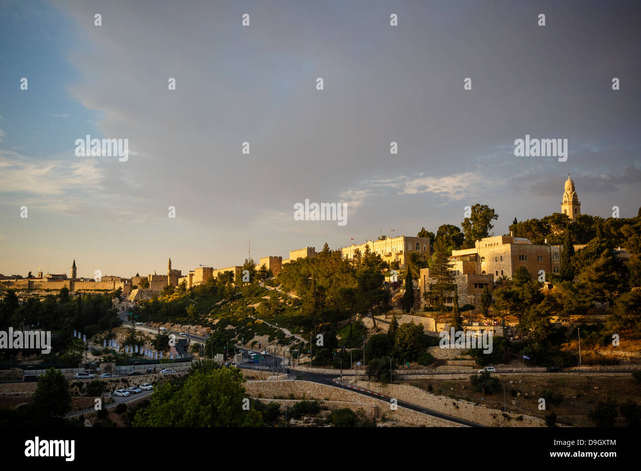 The old city walls, Jerusalem, Israel Stock Photo - Alamy