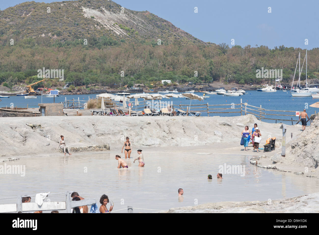 Vulcano mud italy hi-res stock photography and images - Alamy
