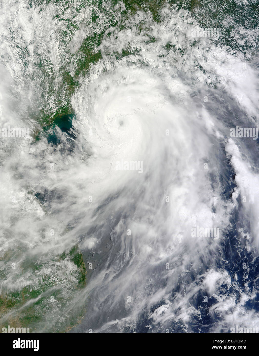 Typhoon Chanthu Stock Photo