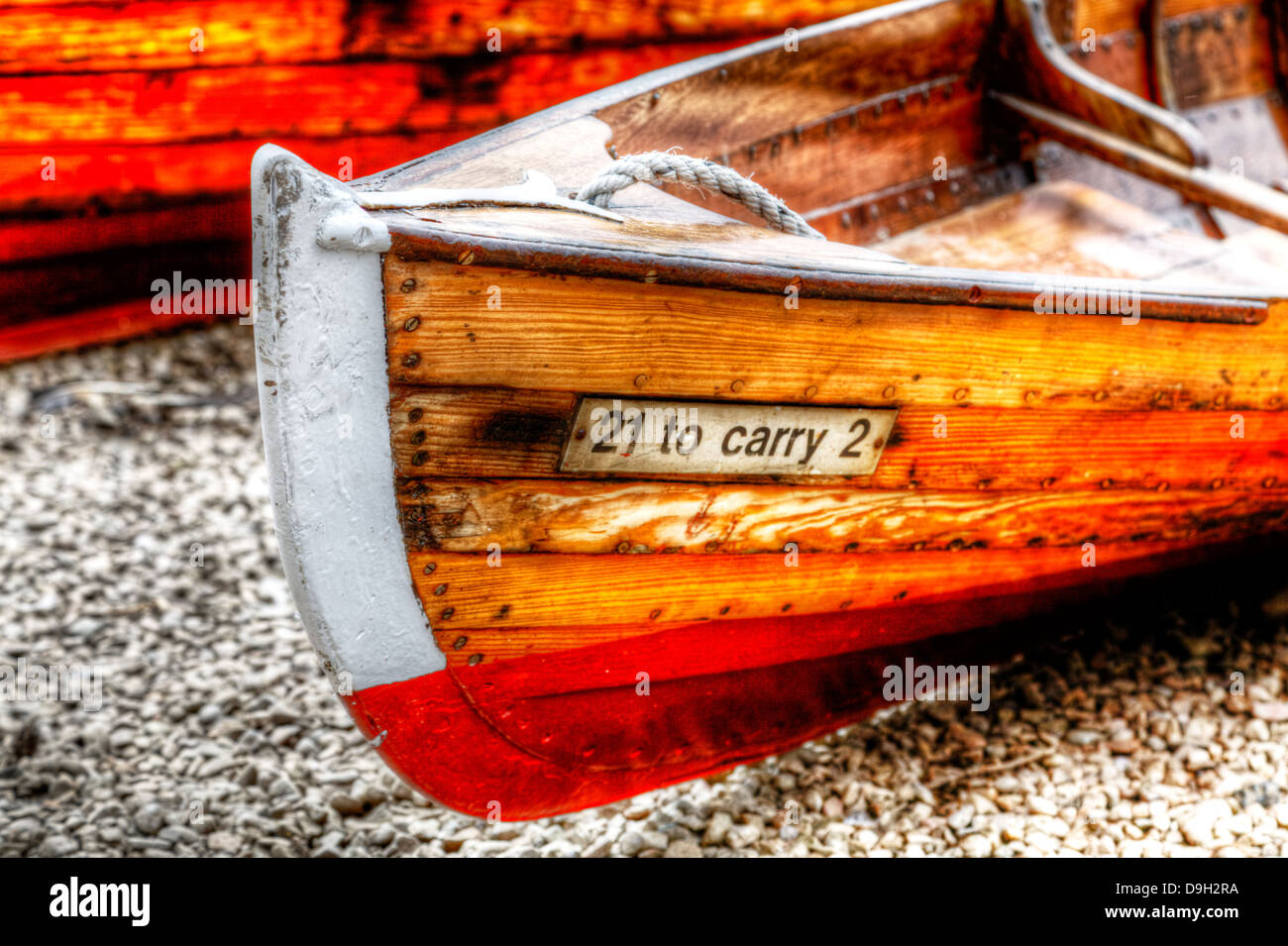 Wooden rowing boats hi-res stock photography and images - Alamy