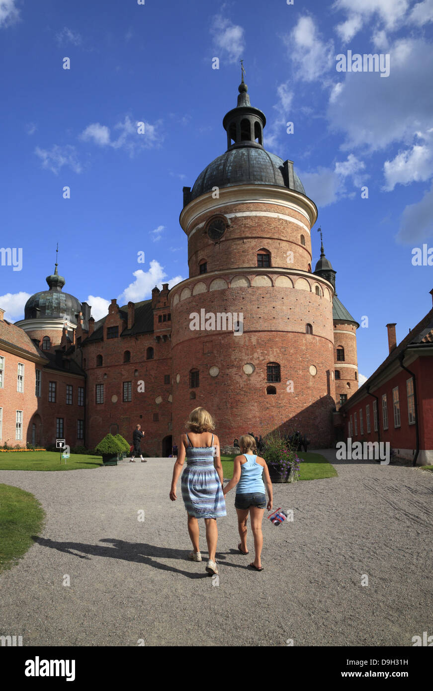 GRIPSHOLM Castle at lake Malaren, Mariefred, Sodermanland, Sweden, Scandinavia Stock Photo Alamy