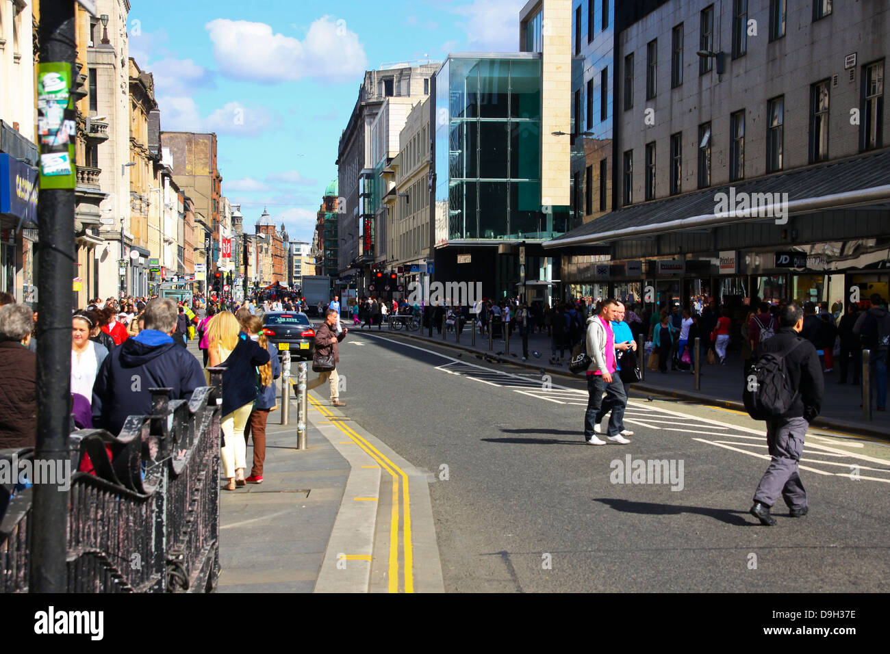 Argyle Street Glasgow Stock Photo Alamy   Argyle Street Glasgow D9H37E 