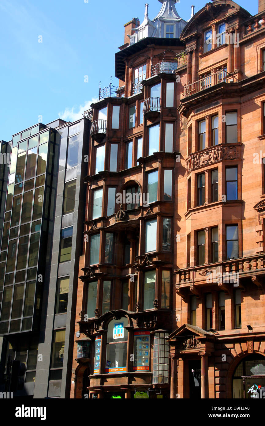 The Hat Rack building Saint Vincent Street Glasgow Stock Photo - Alamy