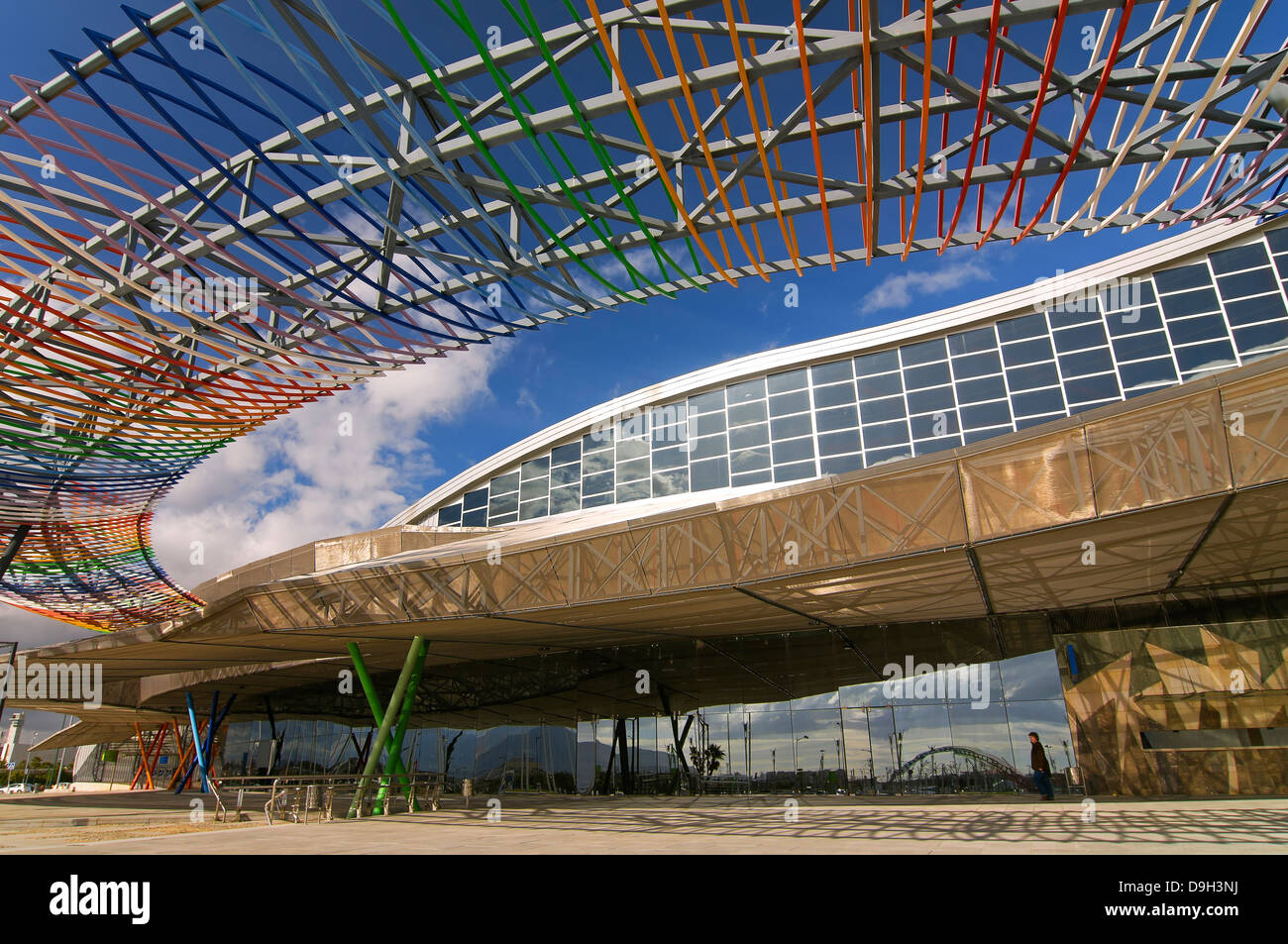 Trade Fairs and Congress Center, Malaga, Region of Andalusia, Spain, Europe Stock Photo