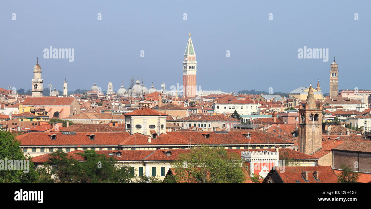 Panoramic view of Venice, Italy Stock Photo - Alamy
