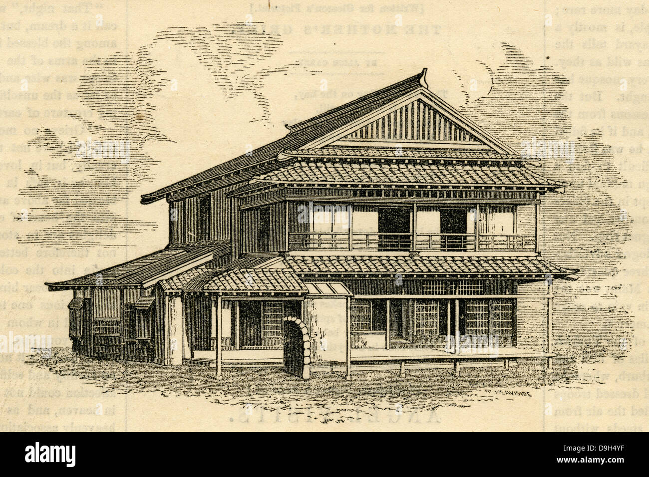 Historic japanese house hi-res stock photography and images
