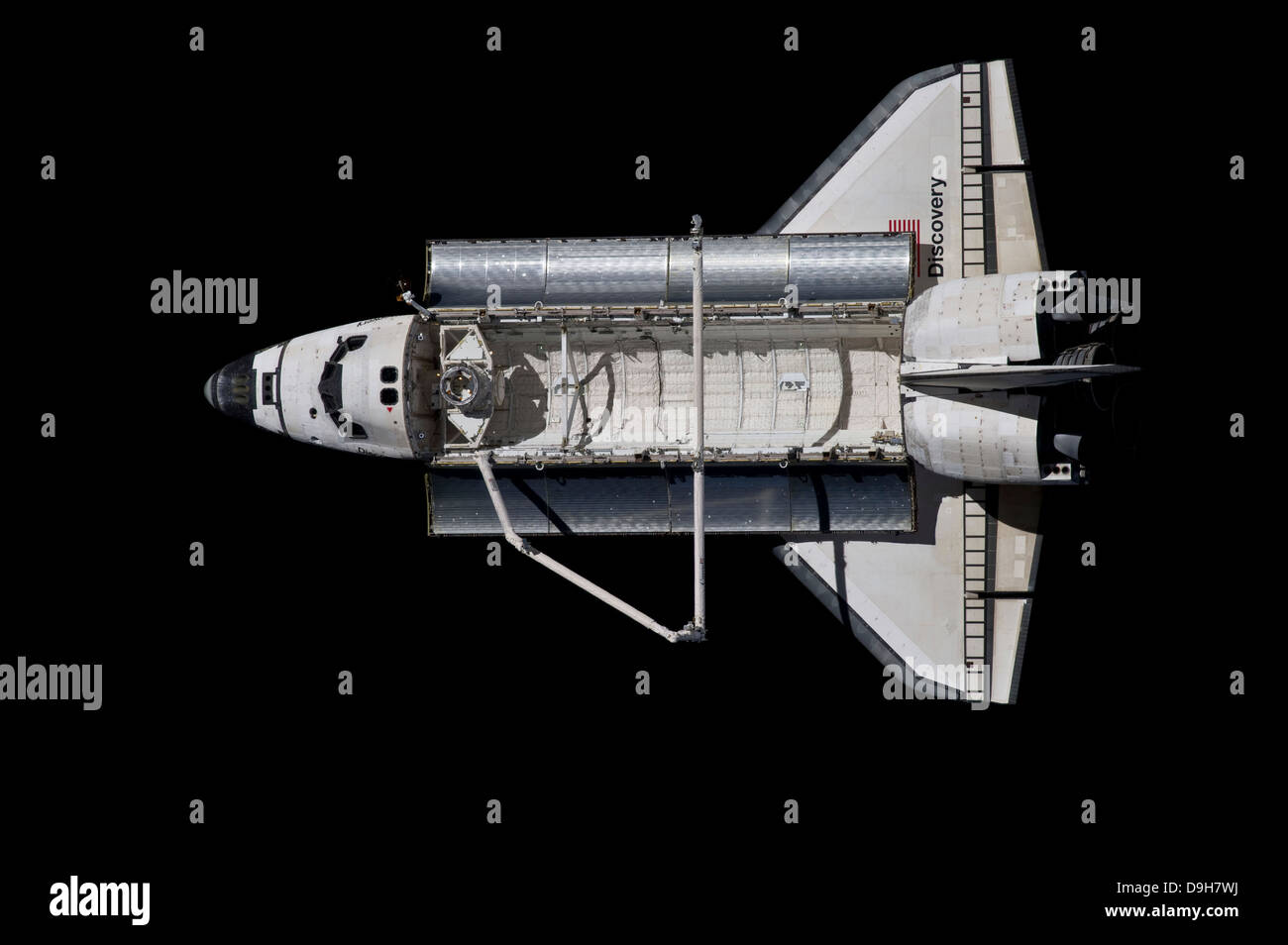 Space Shuttle Discovery Stock Photo