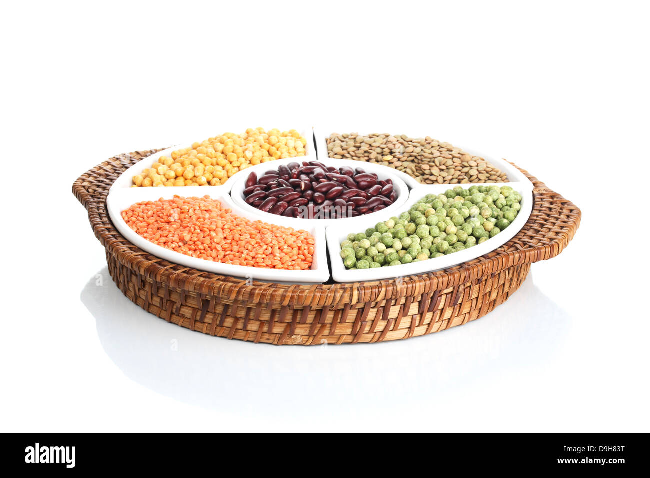 Peas, beans and lentils Stock Photo Alamy