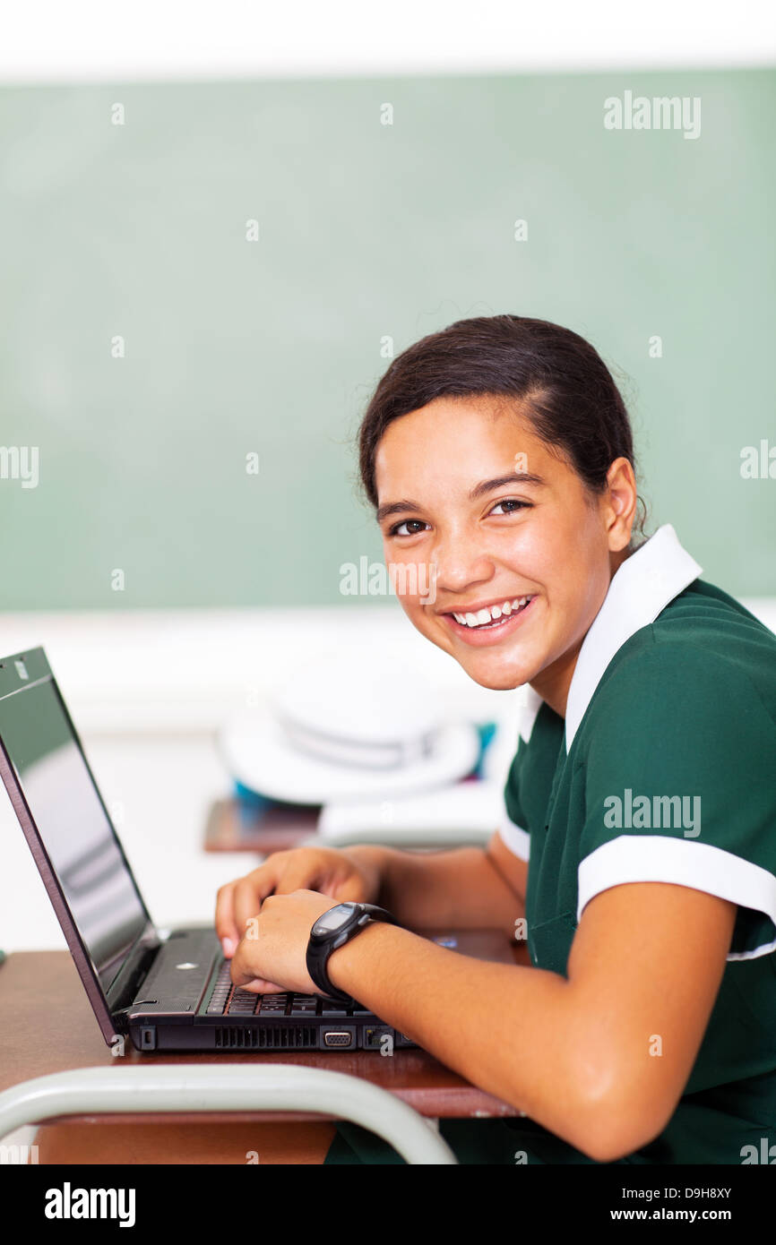 Middle school computer close up High Resolution Stock Photography and