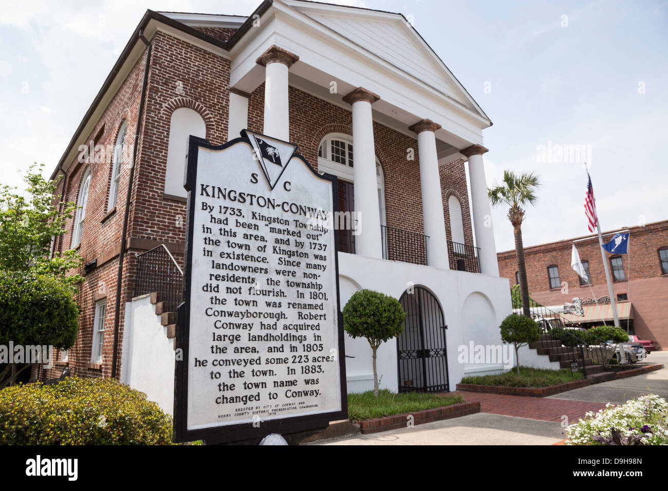 Courthouse city hall conway sc historic hires stock photography and