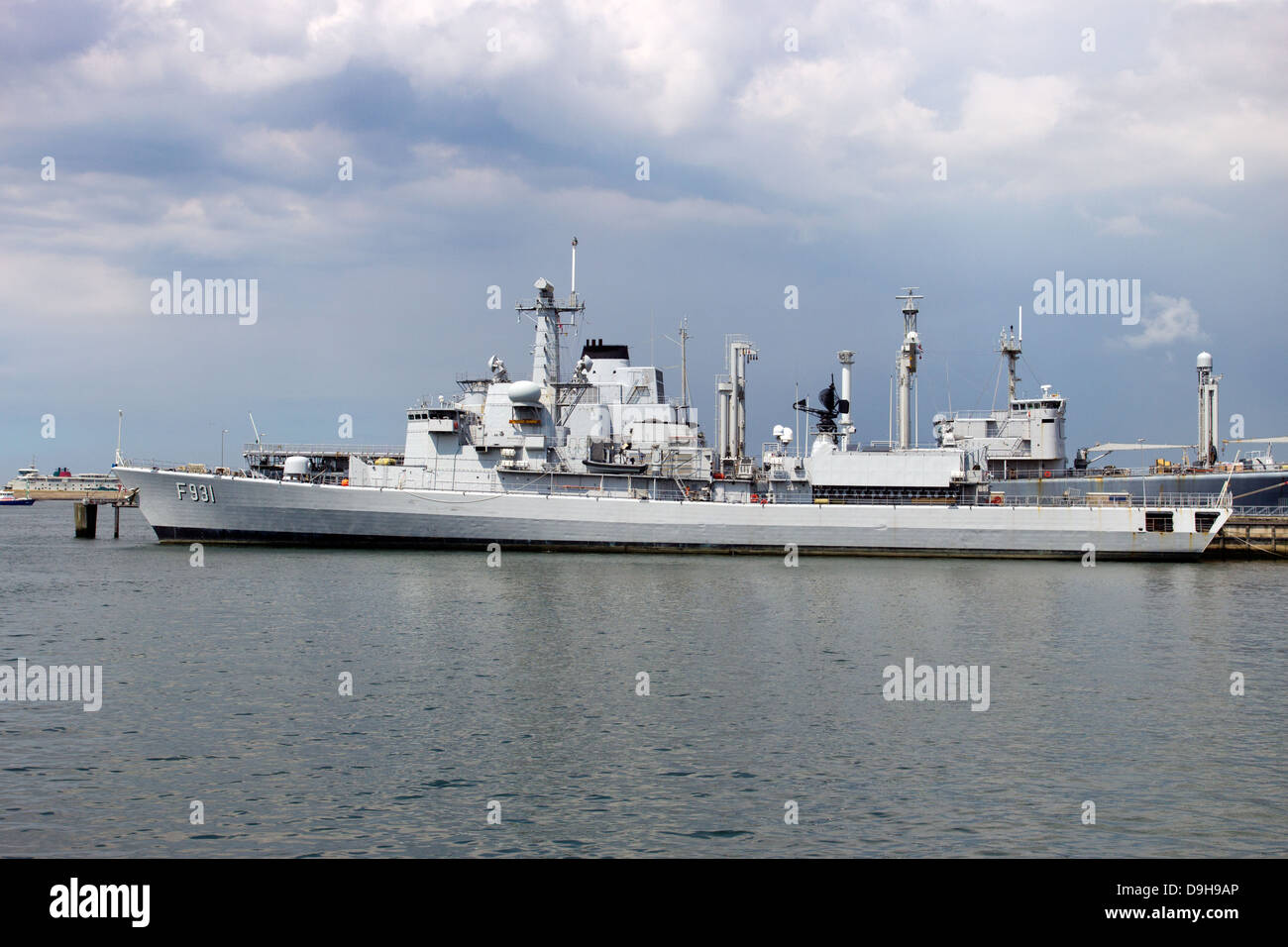 Royal Netherlands Navy frigate Stock Photo