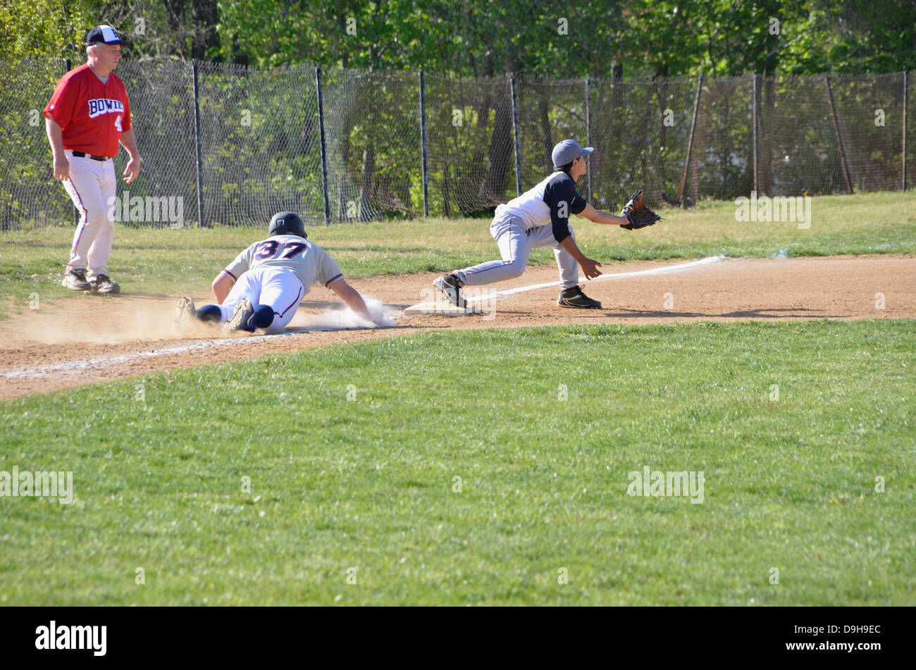 High school baseball Stock Photo - Alamy