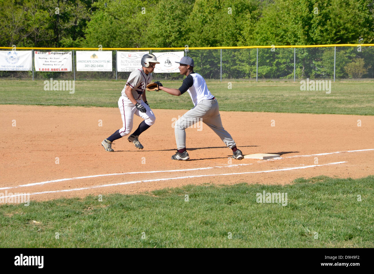 High school baseball Stock Photo Alamy